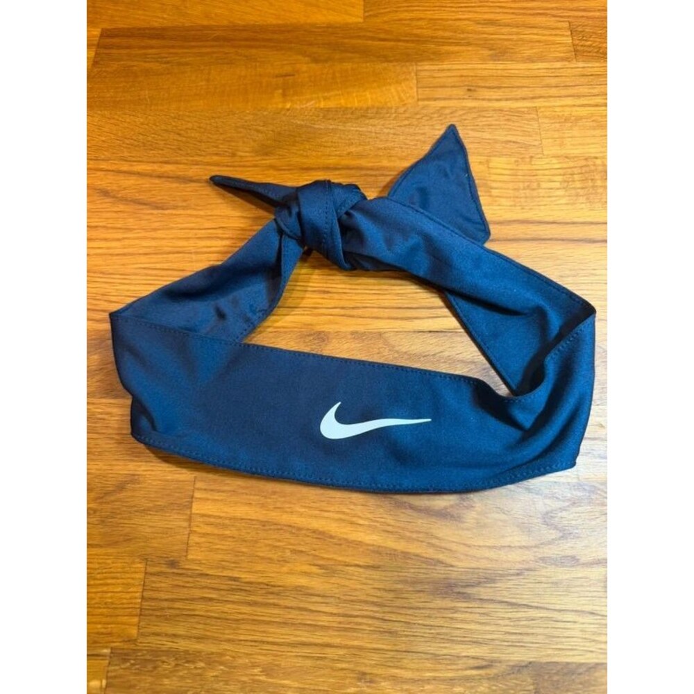 Nike stretch headband in blue
